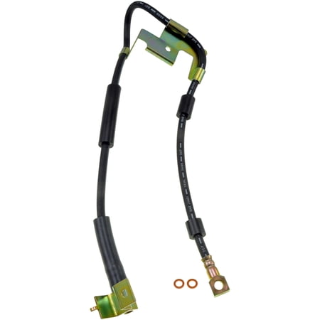 Dorman H380343 Front Driver Side Brake Hydraulic Hose for Specific Dodge Models Fits select: 1994-1996 DODGE RAM 1500, 1994-1996 DODGE RAM 2500