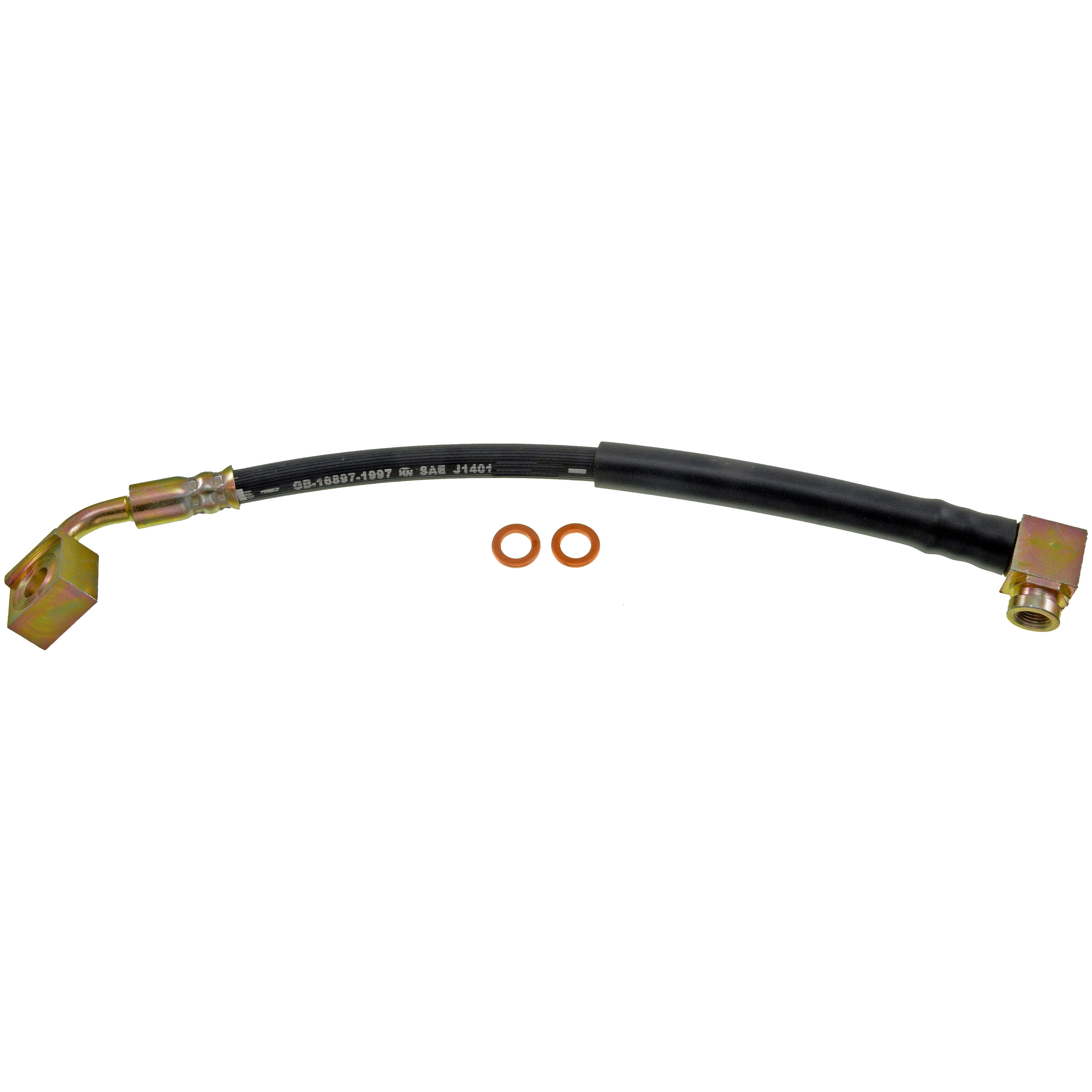 Dorman H380357 Front Passenger Side Brake Hydraulic Hose for Specific Ford / Mazda Models