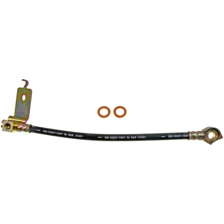 Dorman H380381 Rear Left Brake Hydraulic Hose for Specific Lincoln Models Fits select: 1995-1997 LINCOLN TOWN CAR