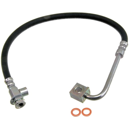 Dorman H380384 Front Driver Side Brake Hydraulic Hose for Specific Ford Models Fits select: 1996-1997 FORD F350, 1997 FORD F250