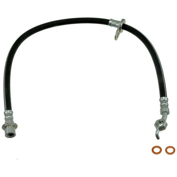 Dorman H380436 Front Driver Side Brake Hydraulic Hose for Specific Toyota Models Fits select: 1995-2000,2002-2004 TOYOTA TACOMA