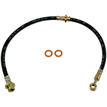 Dorman H380487 Rear Left Brake Hydraulic Hose for Specific Infiniti / Nissan Models Fits select: 1995-2003 NISSAN MAXIMA, 1996-2001 INFINITI I30