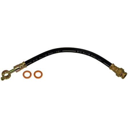 Dorman H380722 Rear Left Brake Hydraulic Hose for Specific Mazda Models Fits select: 1996-1998 MAZDA MPV