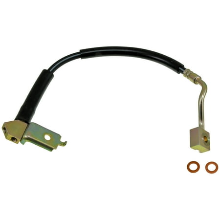 Dorman H380932 Front Driver Side Brake Hydraulic Hose for Specific Ford / Mazda Models