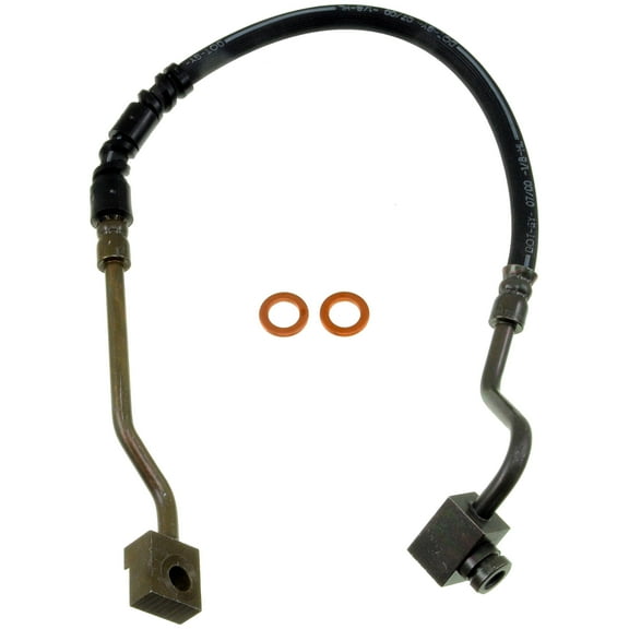 Dorman H380938 Front Driver Side Brake Hydraulic Hose for Specific Mazda Models Fits select: 1997 MAZDA B4000