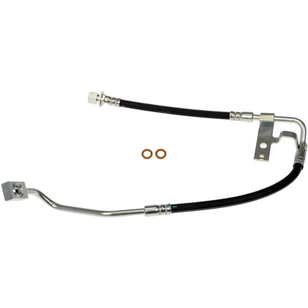 Dorman H380980 Front Passenger Side Brake Hydraulic Hose for Specific Dodge Models