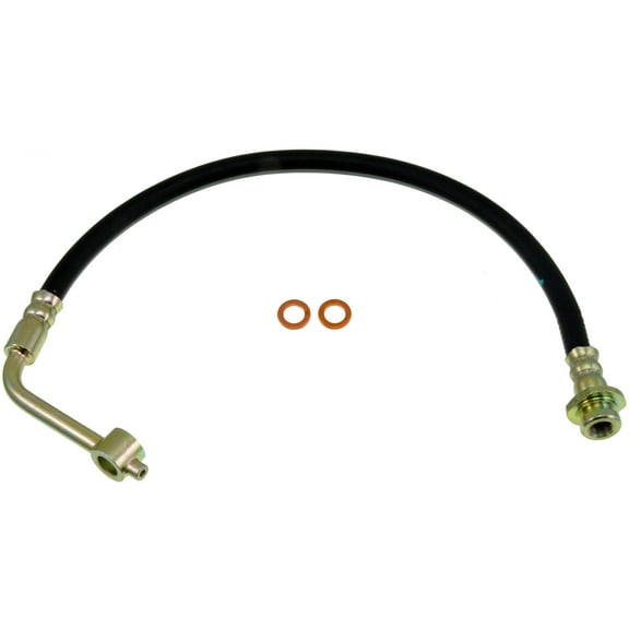 Dorman H381121 Front Driver Side Brake Hydraulic Hose for Specific Nissan Models Fits select: 2000-2004 NISSAN XTERRA, 1998-2004 NISSAN FRONTIER