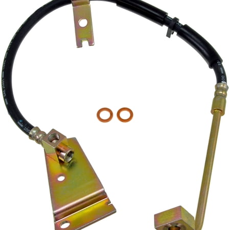 Dorman H381161 Front Driver Side Brake Hydraulic Hose for Specific Dodge Models Fits select: 1999-2002 DODGE RAM VAN, 1998-2002 DODGE RAM WAGON