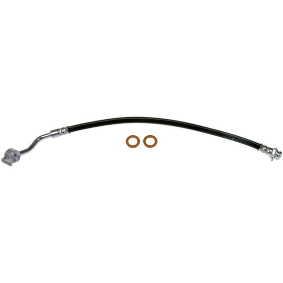 Dorman H381195 Front Passenger Side Brake Hydraulic Hose for Specific Ford Models Fits select: 1975-1976 FORD ECONOLINE, 1975-1976 FORD CLUB WAGON