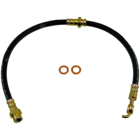 Dorman H38207 Brake Hydraulic Hose for Specific Ford / Mazda Models Fits select: 1989-1992 FORD PROBE, 1983-1992 MAZDA 626