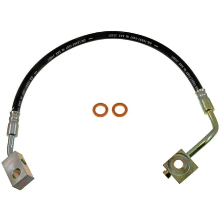 Dorman H38334 Rear Center Brake Hydraulic Hose for Specific Ford Models Fits select: 1985 ,1988 FORD ECONOLINE