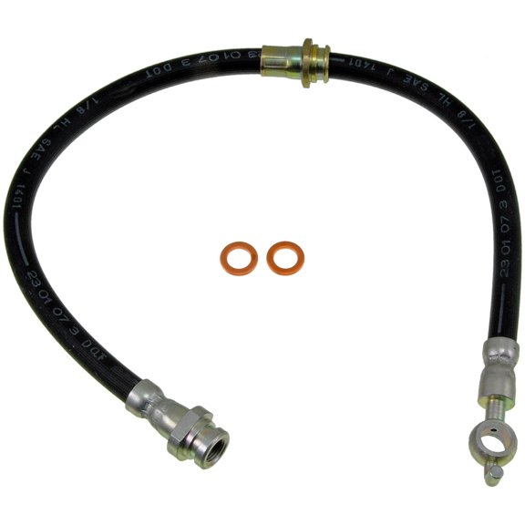 Dorman H38581 Brake Hydraulic Hose for Specific Ford / Mazda Models Fits select: 1989-1992 FORD PROBE, 1991-1992 MAZDA 626 DX/LX