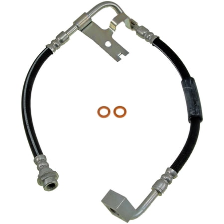 Dorman H38593 Front Passenger Side Brake Hydraulic Hose for Specific Dodge Models Fits select: 1987-1990 DODGE DAKOTA