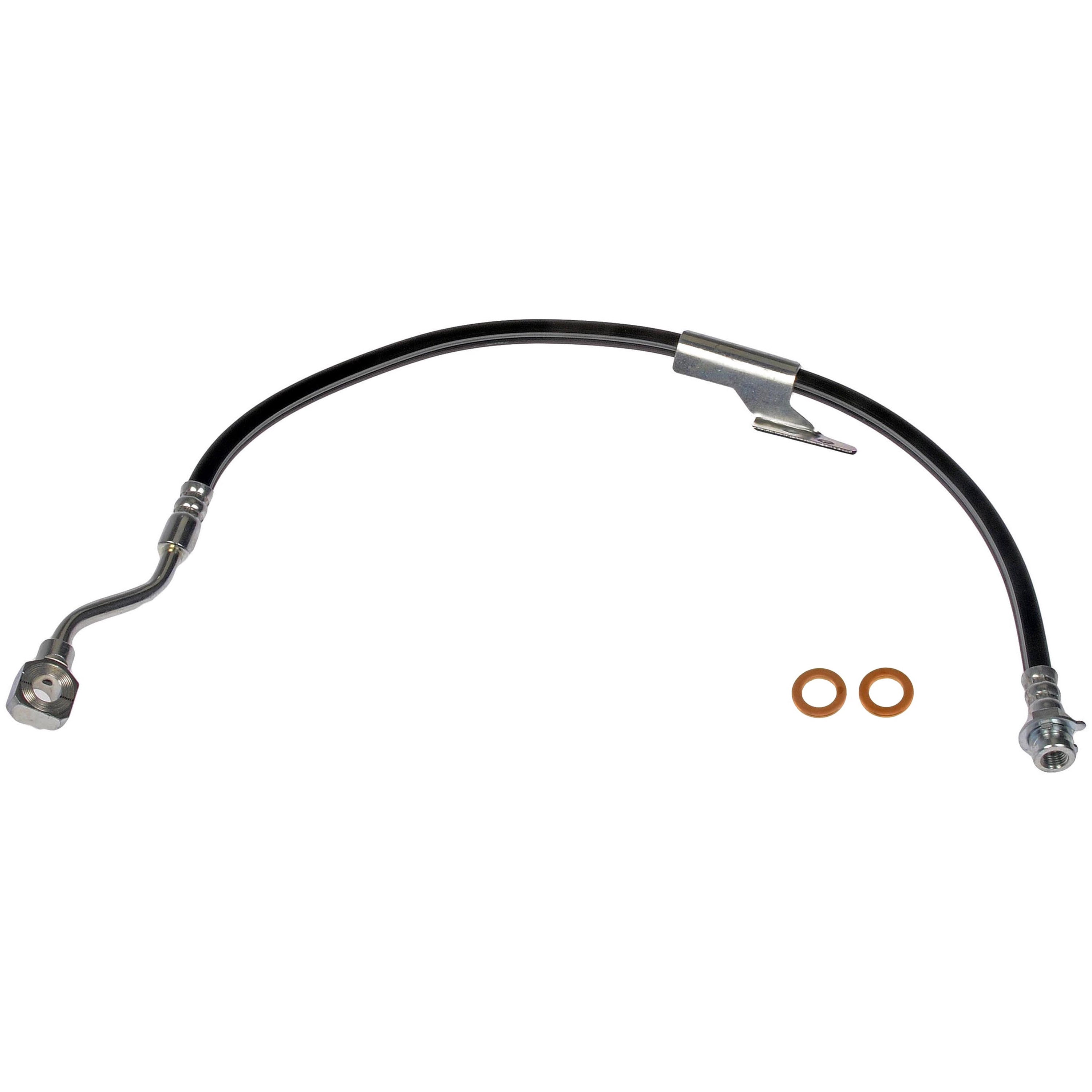 19256891 Dorman H38621 Front Passenger Side Brake Hydraulic Hose for Specific ...