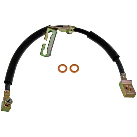 Dorman H38644 Front Driver Side Brake Hydraulic Hose for Specific Chrysler / Dodge Models Fits select: 1990 CHRYSLER SALON, 1988-1989 CHRYSLER NEW YORKER