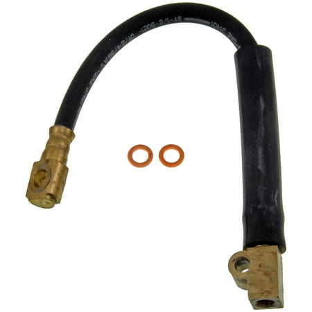 Dorman H38659 Front Driver Side Brake Hydraulic Hose for Specific Pontiac Models Fits select: 1988-1993 PONTIAC LEMANS