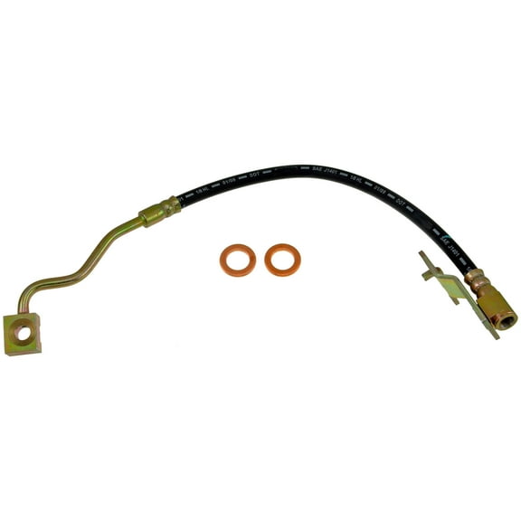 Dorman H38668 Front Passenger Side Brake Hydraulic Hose for Specific Ford / Mercury Models Fits select: 1987-1993 FORD THUNDERBIRD, 1989-1993 MERCURY COUGAR