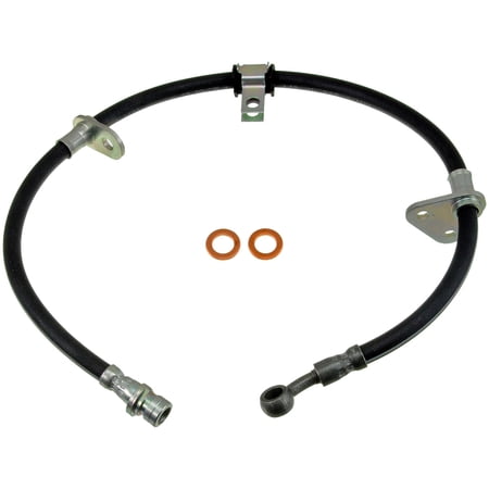 Dorman H38712 Front Driver Side Brake Hydraulic Hose for Specific Honda Models Fits select: 1988-1989 HONDA ACCORD LXI