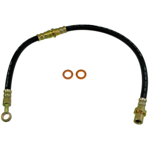 Dorman H38826 Rear Left Brake Hydraulic Hose for Specific Subaru Models Fits select: 1998-2001 SUBARU IMPREZA, 1995-1998 SUBARU LEGACY L