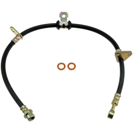 Dorman H38855 Front Driver Side Brake Hydraulic Hose for Specific Honda Models Fits select: 1986-1987 HONDA ACCORD, 1988-1989 HONDA ACCORD LX