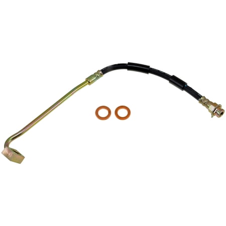 Dorman H38891 Front Driver Side Brake Hydraulic Hose for Specific Dodge Models Fits select: 1991-1992 DODGE DAKOTA