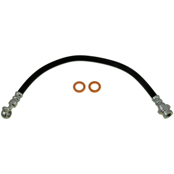 Dorman H38973 Front Driver Side Brake Hydraulic Hose for Specific Mazda Models Fits select: 1990-1997,1999 MAZDA MX-5 MIATA