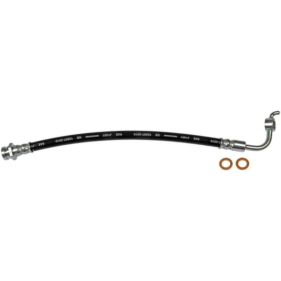 Dorman H38974 Rear Left Brake Hydraulic Hose for Specific Mazda Models Fits select: 1990-1997,1999 MAZDA MX-5 MIATA