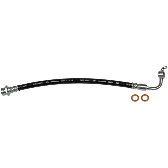 Dorman H38974 Rear Left Brake Hydraulic Hose for Specific Mazda Models Fits select: 1990-1997,1999 MAZDA MX-5 MIATA