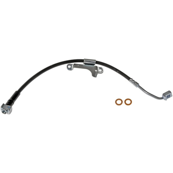 Dorman H620048 Front Passenger Side Brake Hydraulic Hose for Specific Models Fits select: 2002-2005 CHEVROLET TRAILBLAZER, 2002-2005 GMC ENVOY