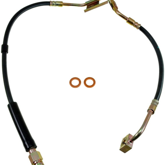 Dorman H620171 Front Driver Side Brake Hydraulic Hose for Specific Dodge Models Fits select: 2001 DODGE RAM 2500, 2000 DODGE RAM 1500