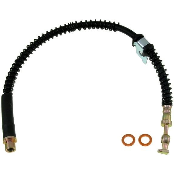 Dorman H620277 Rear Left Brake Hydraulic Hose for Specific Land Rover Models Fits select: 1997-2002 LAND ROVER RANGE ROVER
