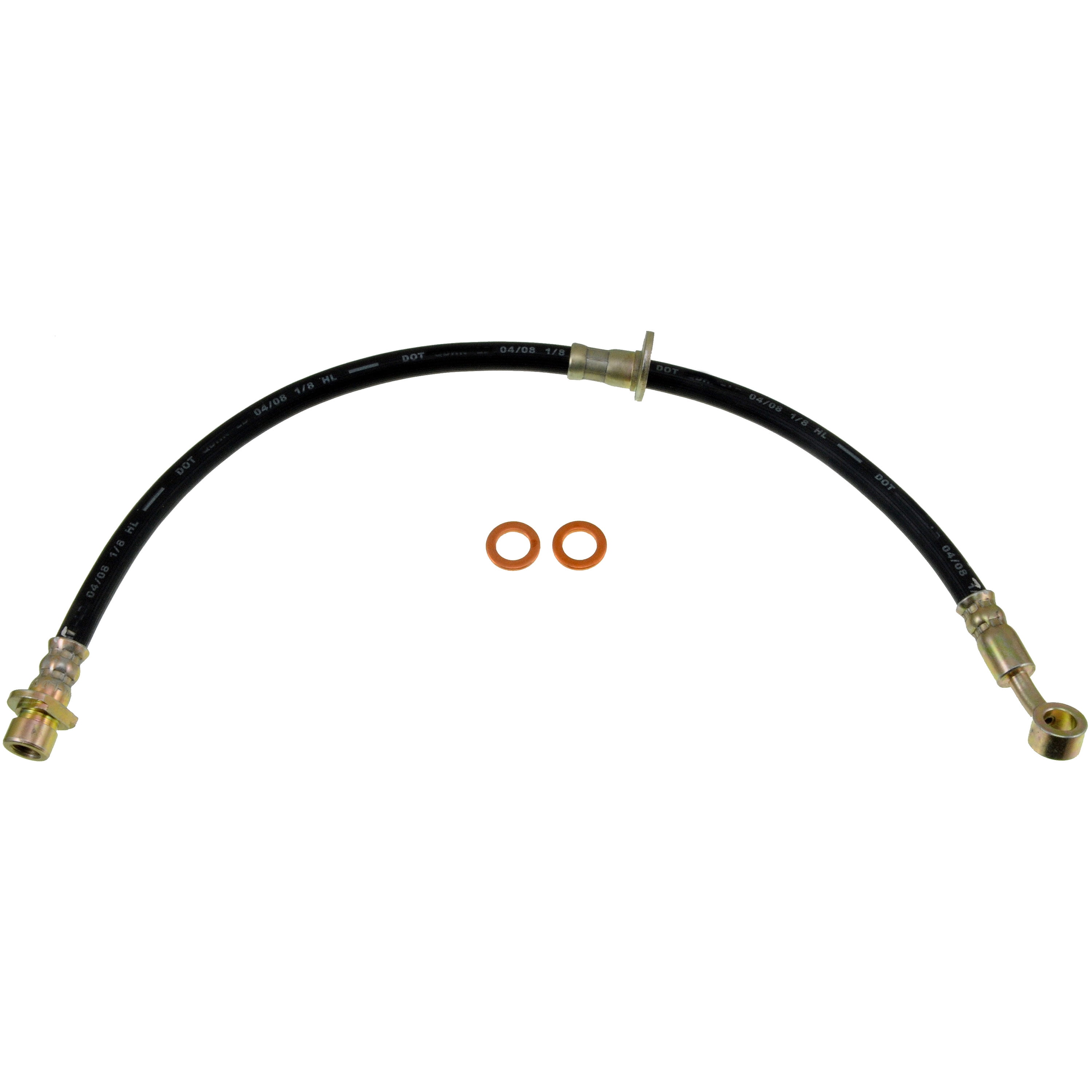 Dorman H620408 Rear Left Brake Hydraulic Hose for Specific Honda Models Fits select: 2002-2005 HONDA CIVIC SI