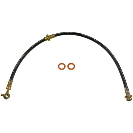 Dorman H620529 Front Driver Side Brake Hydraulic Hose for Specific Infiniti Models Fits select: 2003-2008 INFINITI FX35, 2003-2008 INFINITI FX45