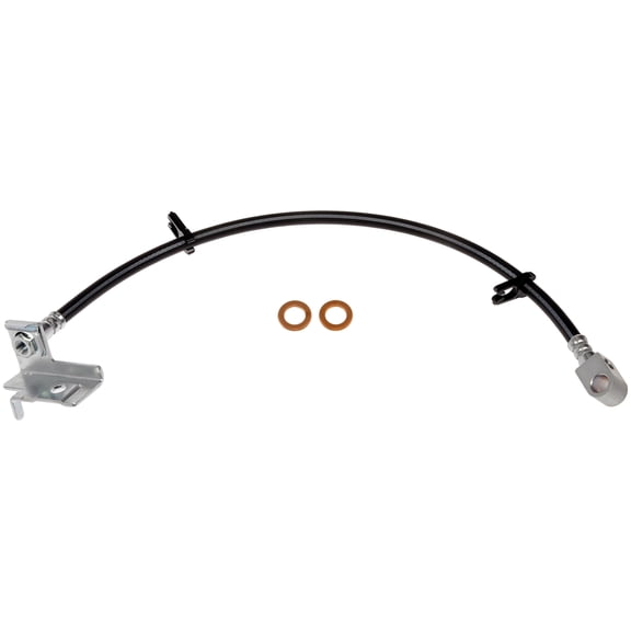 Dorman H620557 Rear Center Brake Hydraulic Hose for Specific Ford / Lincoln Models Fits select: 2004-2007 FORD F150, 2006-2008 LINCOLN MARK LT
