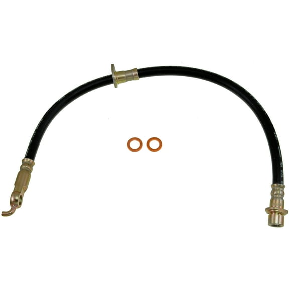 Dorman H620643 Front Driver Side Brake Hydraulic Hose for Specific Toyota Models Fits select: 2004-2010 TOYOTA SIENNA