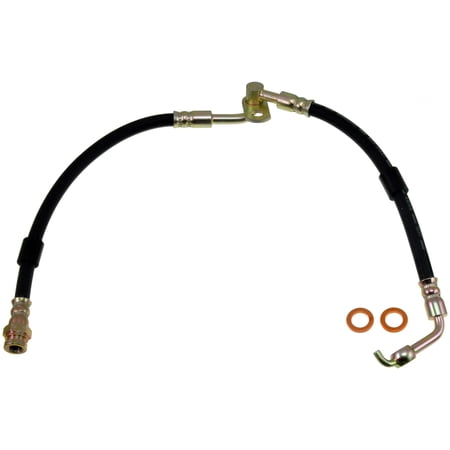 Dorman H620689 Front Driver Side Brake Hydraulic Hose for Specific Mazda Models Fits select: 2004-2011 MAZDA RX8