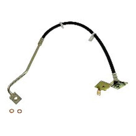 Dorman H620690 Front Passenger Side Brake Hydraulic Hose for Specific Ford Models