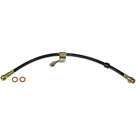 Dorman H620908 Front Driver Side Brake Hydraulic Hose for Specific Chrysler / Dodge / Jeep Models Fits select: 2013-2017 JEEP PATRIOT, 2011-2014 CHRYSLER 200