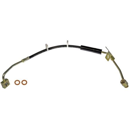 Dorman H620920 Front Driver Side Brake Hydraulic Hose for Specific Dodge Models