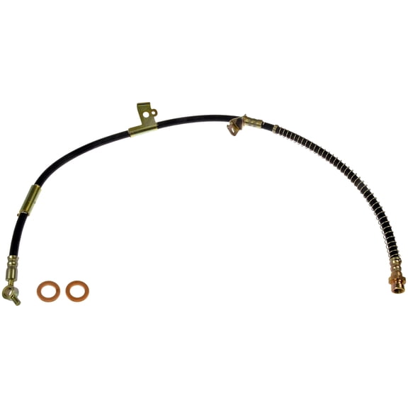 Dorman H620951 Front Passenger Side Brake Hydraulic Hose for Specific Hyundai Models Fits select: 2006-2010 HYUNDAI SONATA, 2006-2013 HYUNDAI AZERA