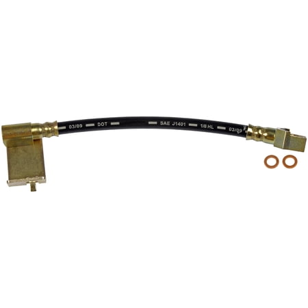Dorman H620980 Rear Driver Side Brake Hydraulic Hose for Specific Ford Models Fits select: 2005-2010 FORD F350