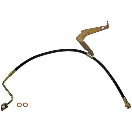 Dorman H621003 Front Passenger Side Brake Hydraulic Hose for Specific Ford Models Fits select: 2008-2009 FORD F250, 2007-2009 FORD F350