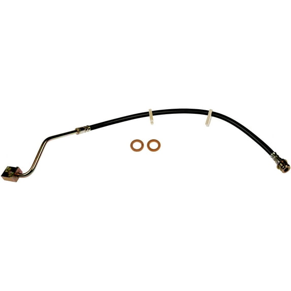 Dorman H621046 Front Passenger Side Brake Hydraulic Hose for Specific Ford Models
