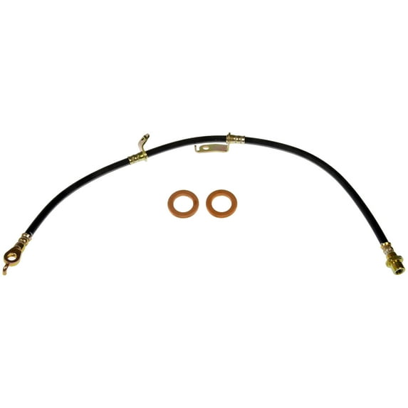 Dorman H621065 Front Driver Side Brake Hydraulic Hose for Specific Toyota Models Fits select: 2006-2019 TOYOTA RAV4