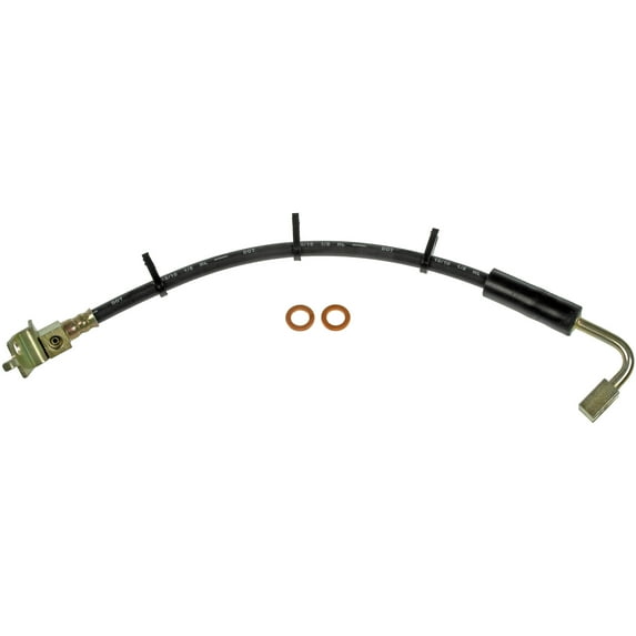 Dorman H621323 Front Driver Side Brake Hydraulic Hose for Specific Dodge / SRT Models Fits select: 2003-2006,2008-2010 DODGE VIPER