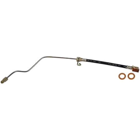 Dorman H621330 Rear Driver Side Brake Hydraulic Hose for Specific Dodge Models Fits select: 2005,2006 DODGE RAM 1500