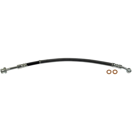 Dorman H621357 Front Passenger Side Brake Hydraulic Hose for Specific Hyundai Models Fits select: 2009-2012 HYUNDAI VERACRUZ