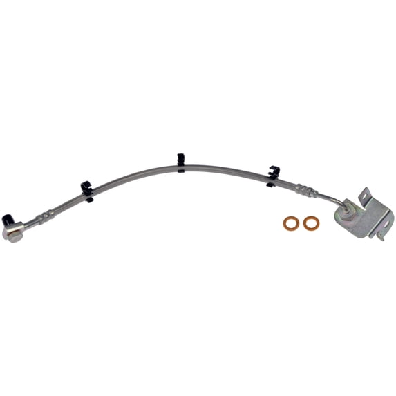 Dorman H621531 Front Passenger Side Brake Hydraulic Hose for Specific Jaguar Models Fits select: 2009 JAGUAR XF, 2006-2008 JAGUAR S-TYPE