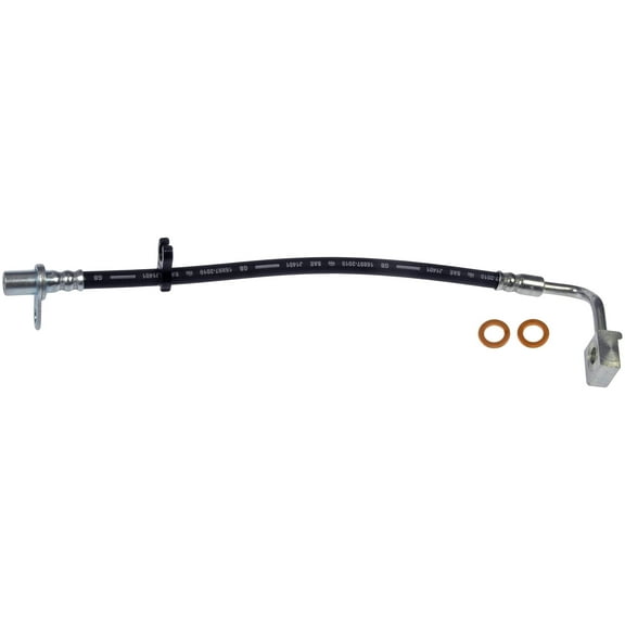 Dorman H621763 Front Passenger Side Brake Hydraulic Hose for Specific Ram Models Fits select: 2013-2017 RAM 1500, 2012 DODGE RAM 1500