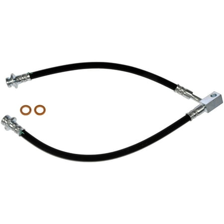 Dorman H621953 Front Driver Side Inner Brake Hydraulic Hose for Specific Infiniti Models Fits select: 2014-2017 INFINITI QX70, 2012 INFINITI FX35